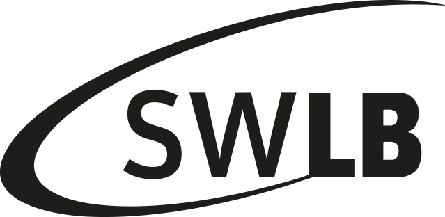 Logo der SWLB in schwarz